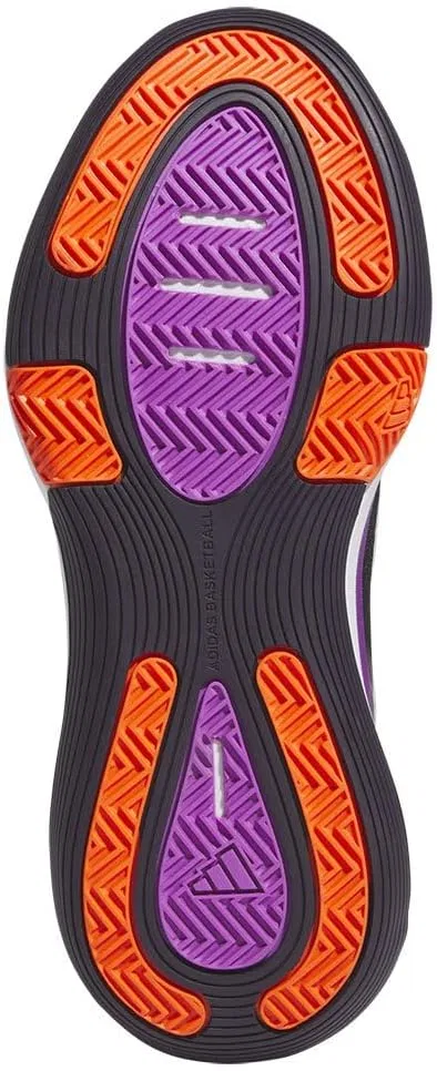 Низкие кроссовки Adidas унисекс Bounce LegendsBasketball-Schuhe, Core Black Purple Burst Aurora Black — фото 3