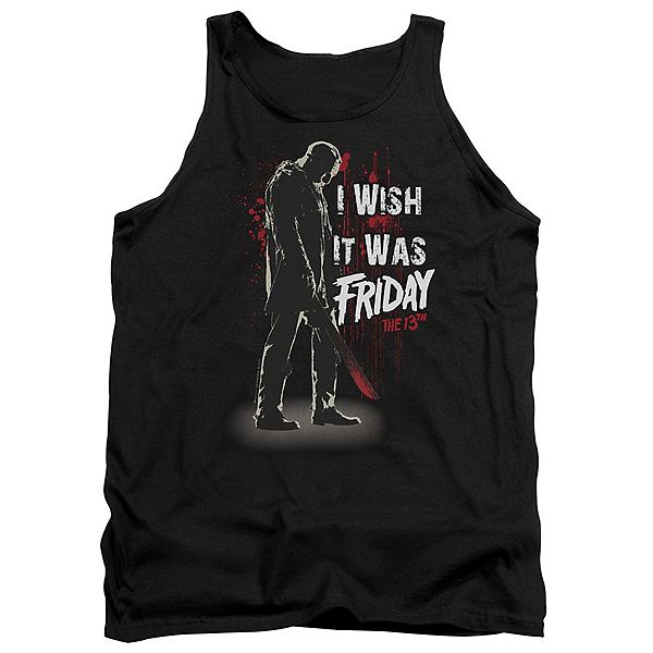 

Футболка-майка Friday the 13th I wish it was Friday Licensed Character