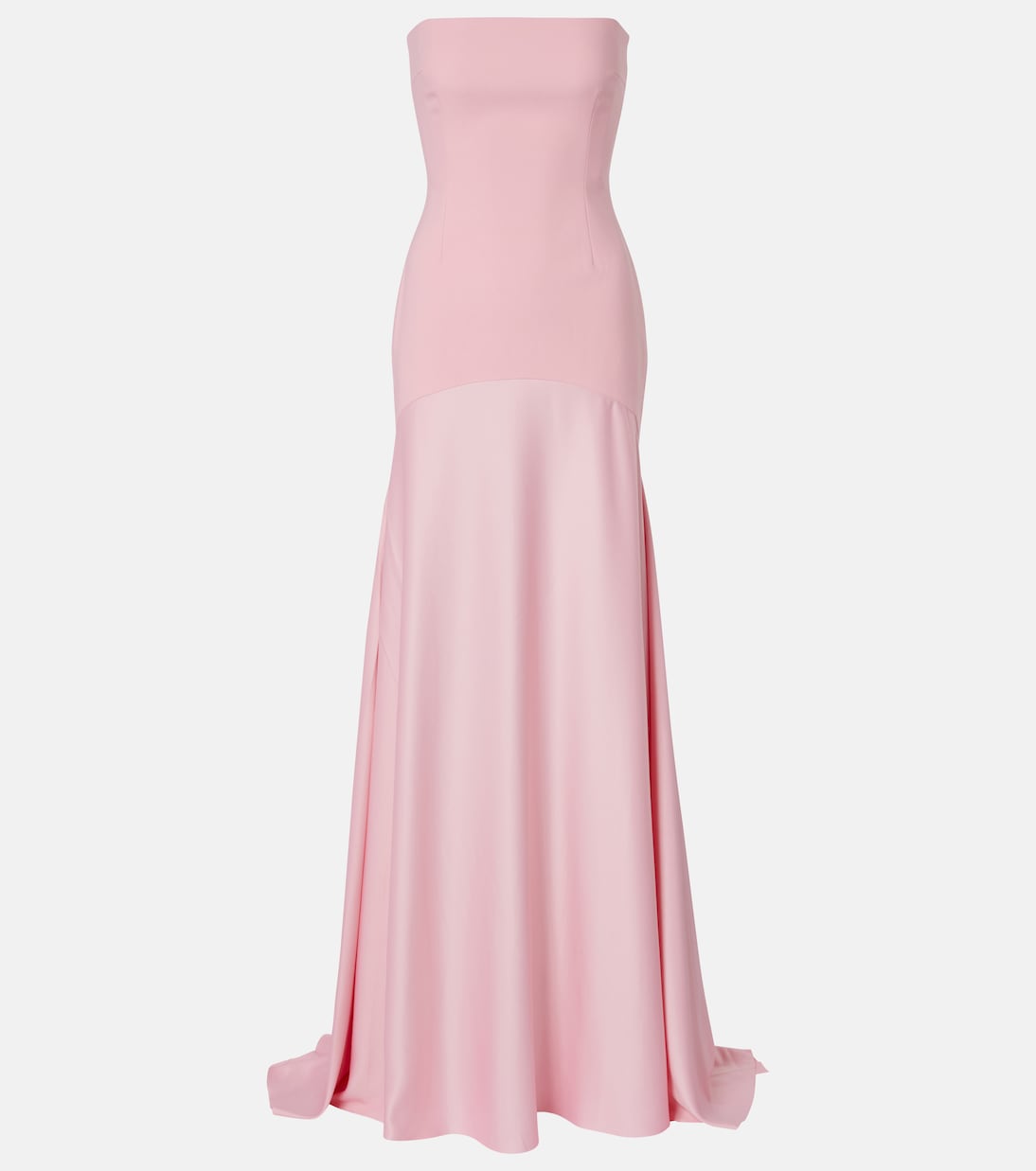 

Алессандра атласное платье Solace London, Powder Pink