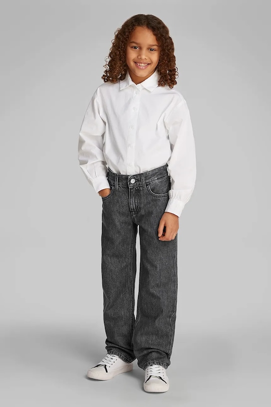 

Детские джинсы STRAIGHT Calvin Klein Jeans, черный