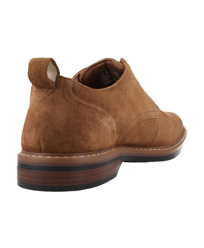 Замшевые туфли на шнуровке Clarks, коричневый — фото 3