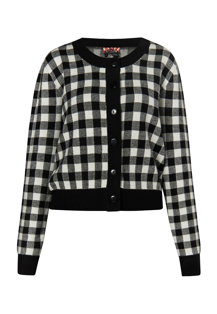 

Вязаный кардиган myMo ROCKS Knit Cardigan Ucy, черный