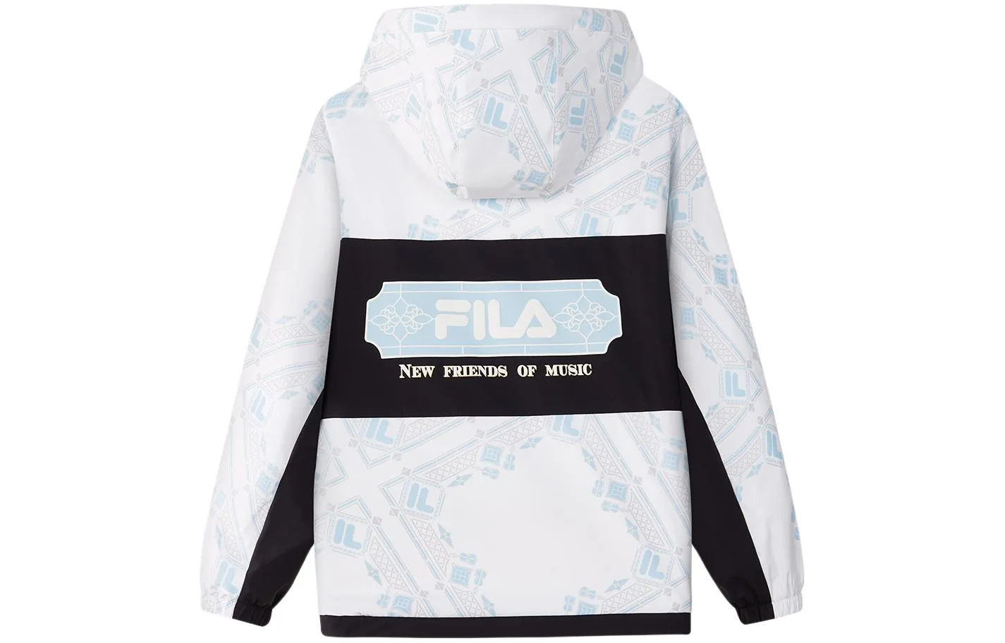 Куртка с капюшоном для школьников FILA KIDS, All Over Print — фото 4