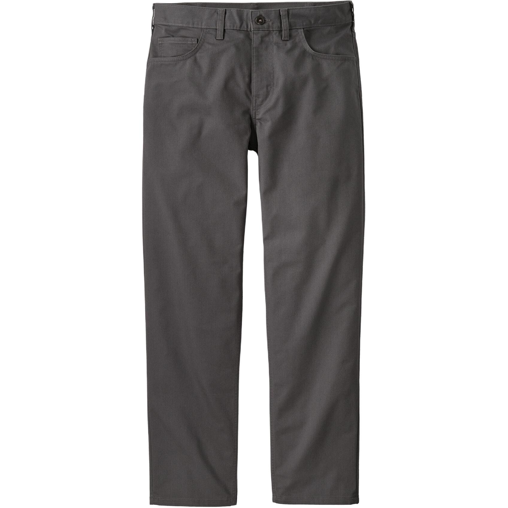 

Twill Traveler 5 Pocket Pants Short Casual Pants Men's Patagonia, серый/forge grey
