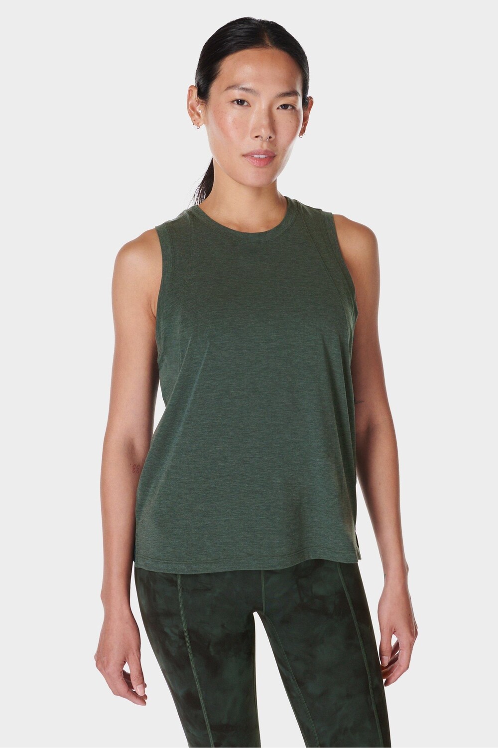 

Мягкий поток студийного танка Sweaty Betty, зеленый