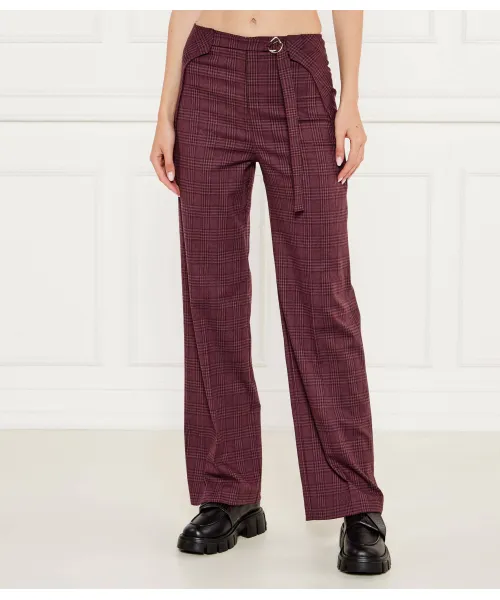 

Брюки Regular fit Patrizia Pepe, фиолетовый