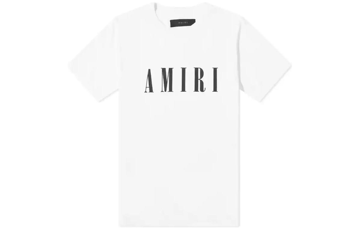 

Футболка AMIRI с логотипом, белая