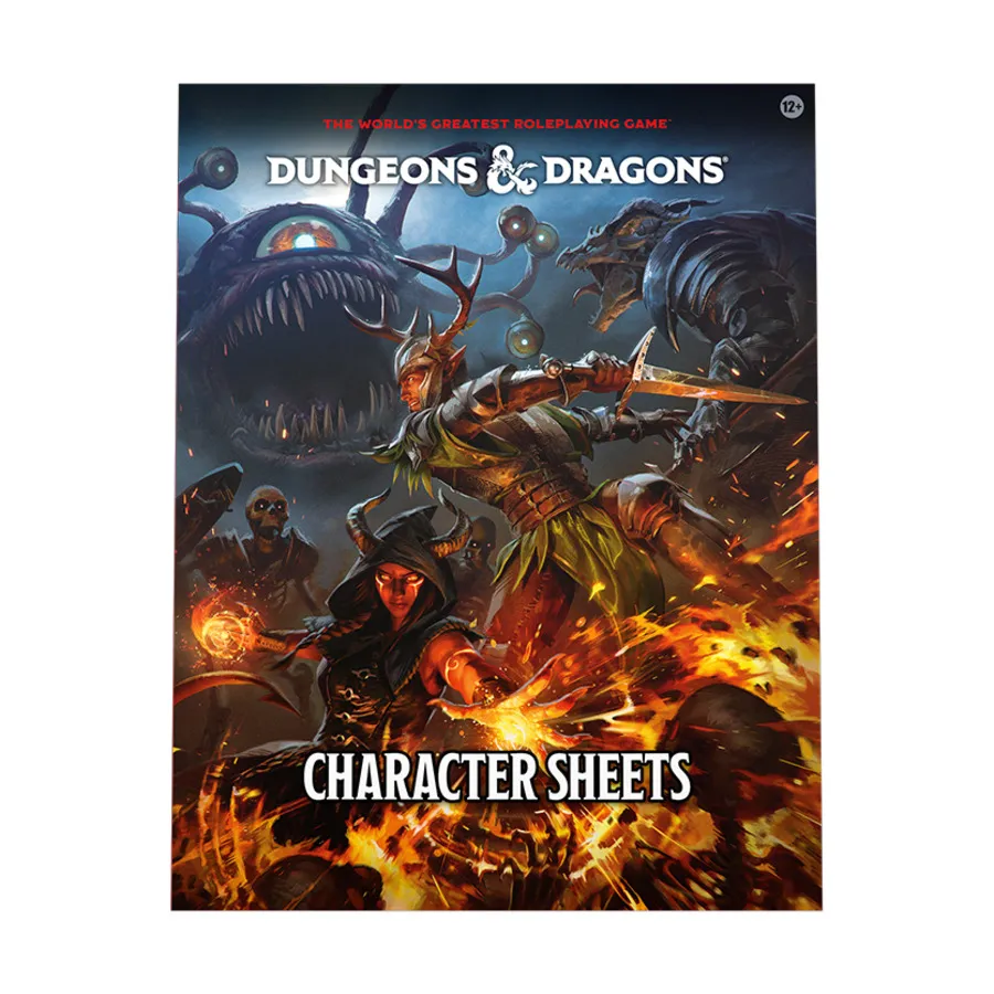 

Листы персонажей (5-е издание, издание 2024 г.), Dungeons & Dragons (5th Edition, 2024 Edition)