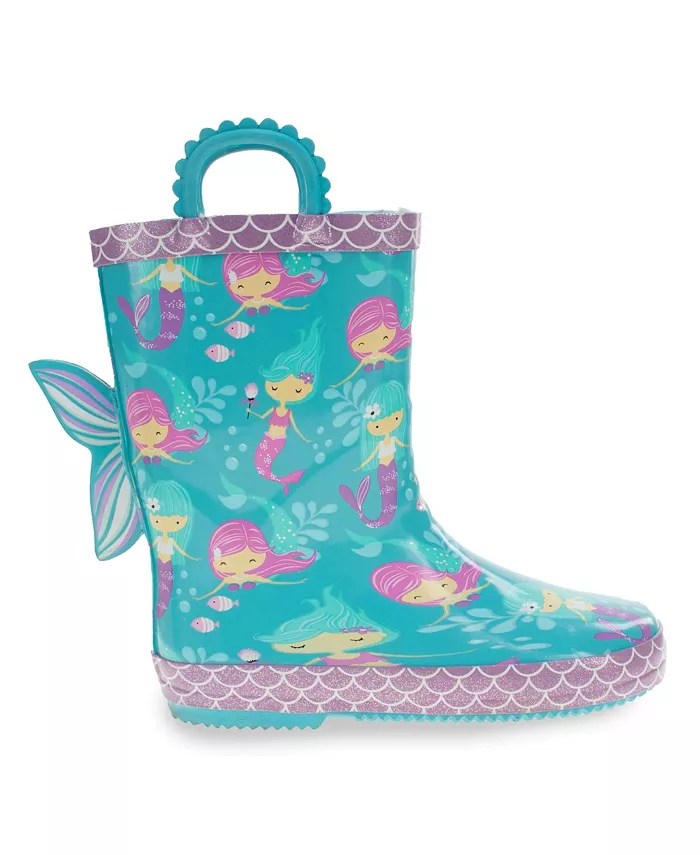 

Детские резиновые сапоги Mermaid Tales Western Chief, синий