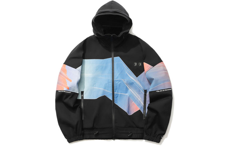 

LiNing Куртка мужская черная, Black