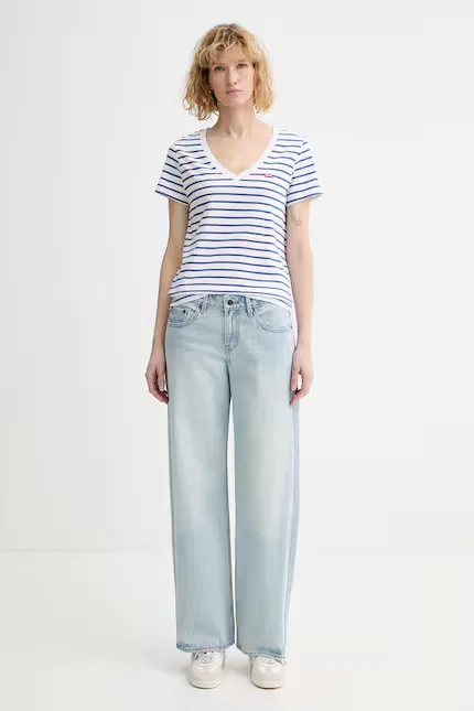 Футболка с V-образным вырезом Perfect V-Neck Levi's, синий — фото 2
