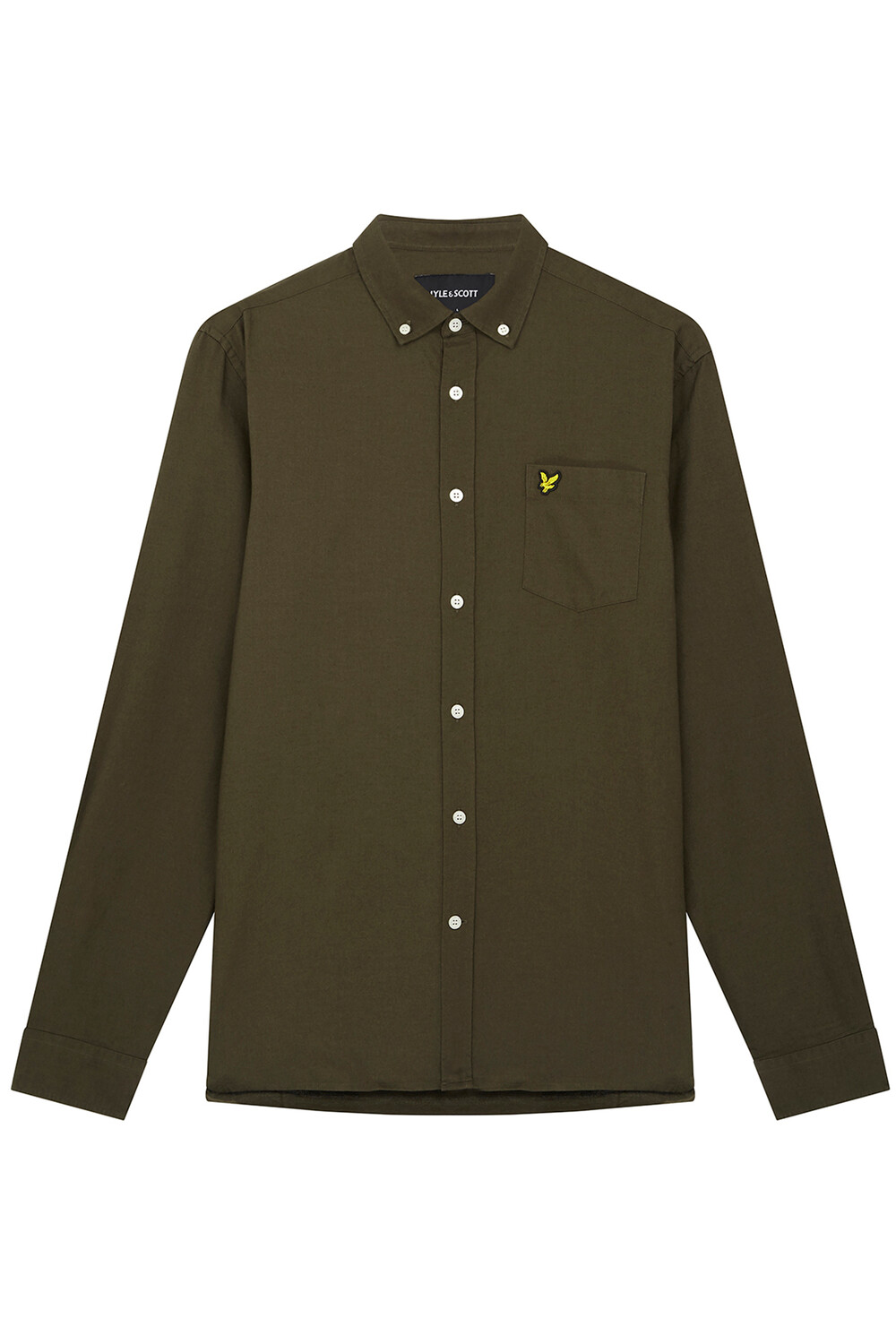 

Рубашка Lyle & Scott, оливково зеленый