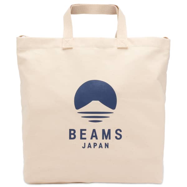

Двухсторонняя холщовая сумка-тоут Beams Japan, индиго