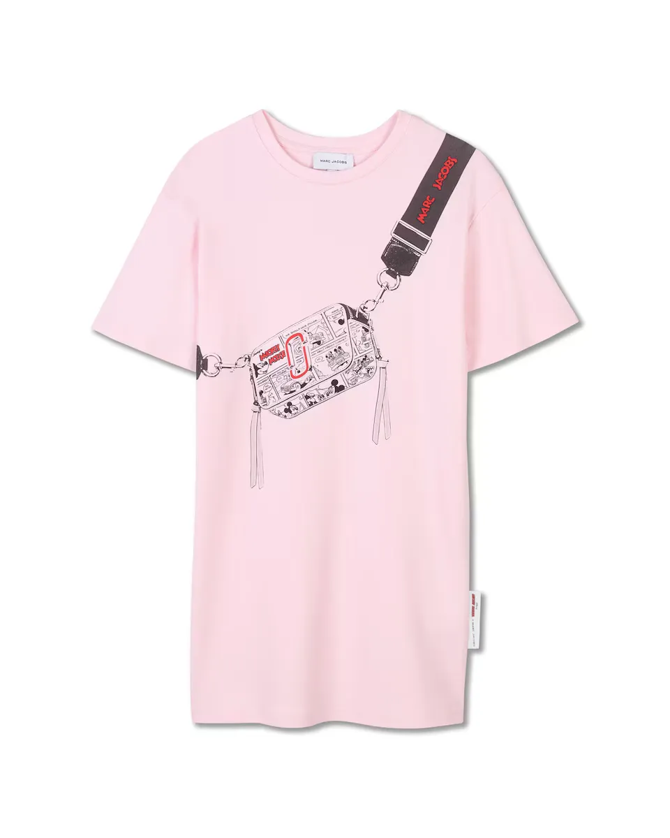 

Платье для девочки из розового хлопка Marc Jacobs, цвет Rosa