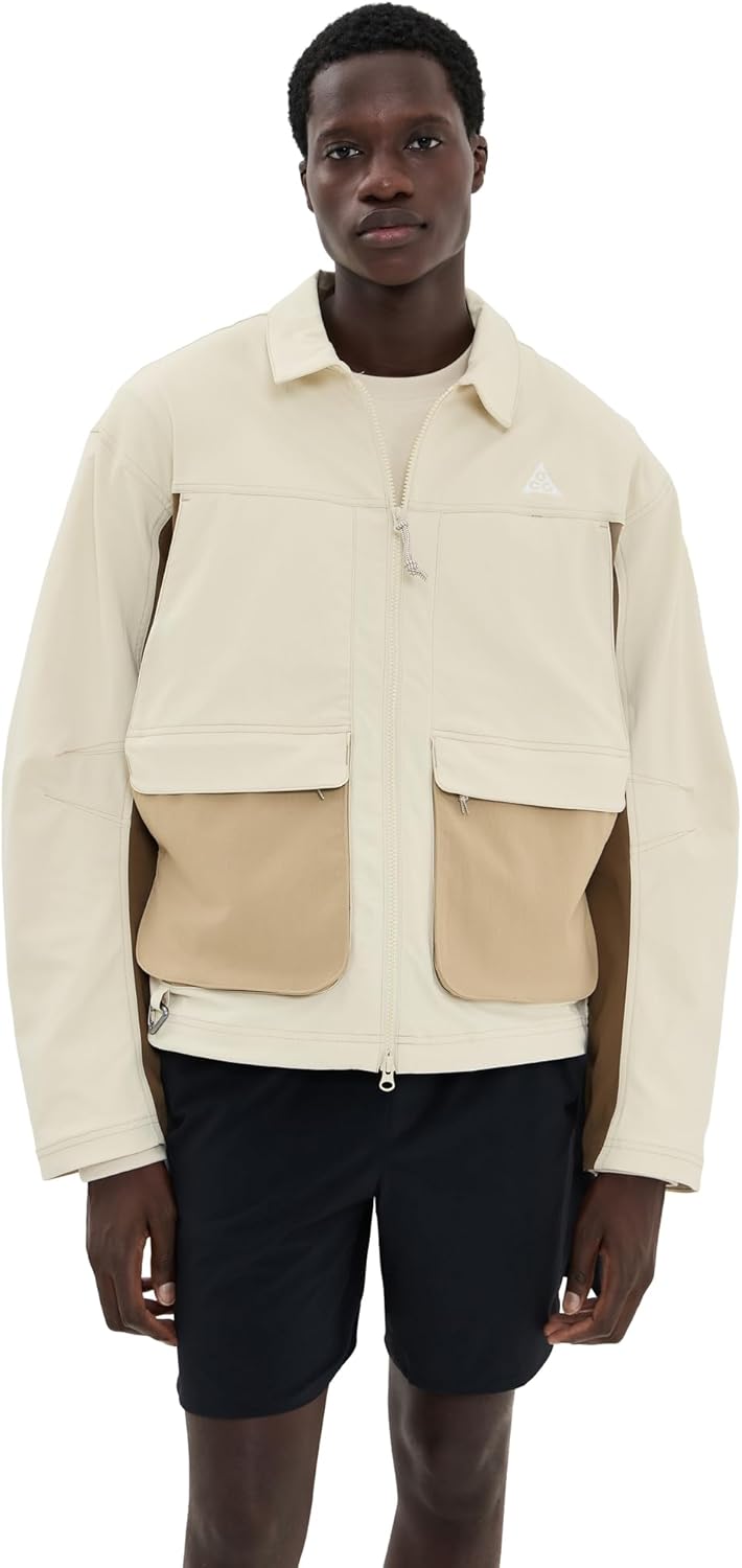 

Куртка Nike ACG UV Smith Summit для мужчин, Lt Khaki/Parachute Beige/Summit