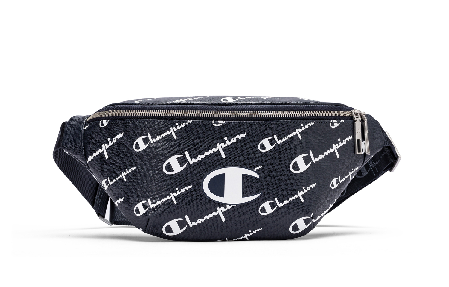 

Champion Синтетическая кожа Текстильная мозаичная поясная сумка малая унисекс разноцветная, Navy