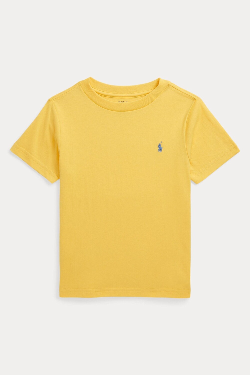 

Футболка из хлопкового трикотажа с круглым вырезом Polo Ralph Lauren, желтый