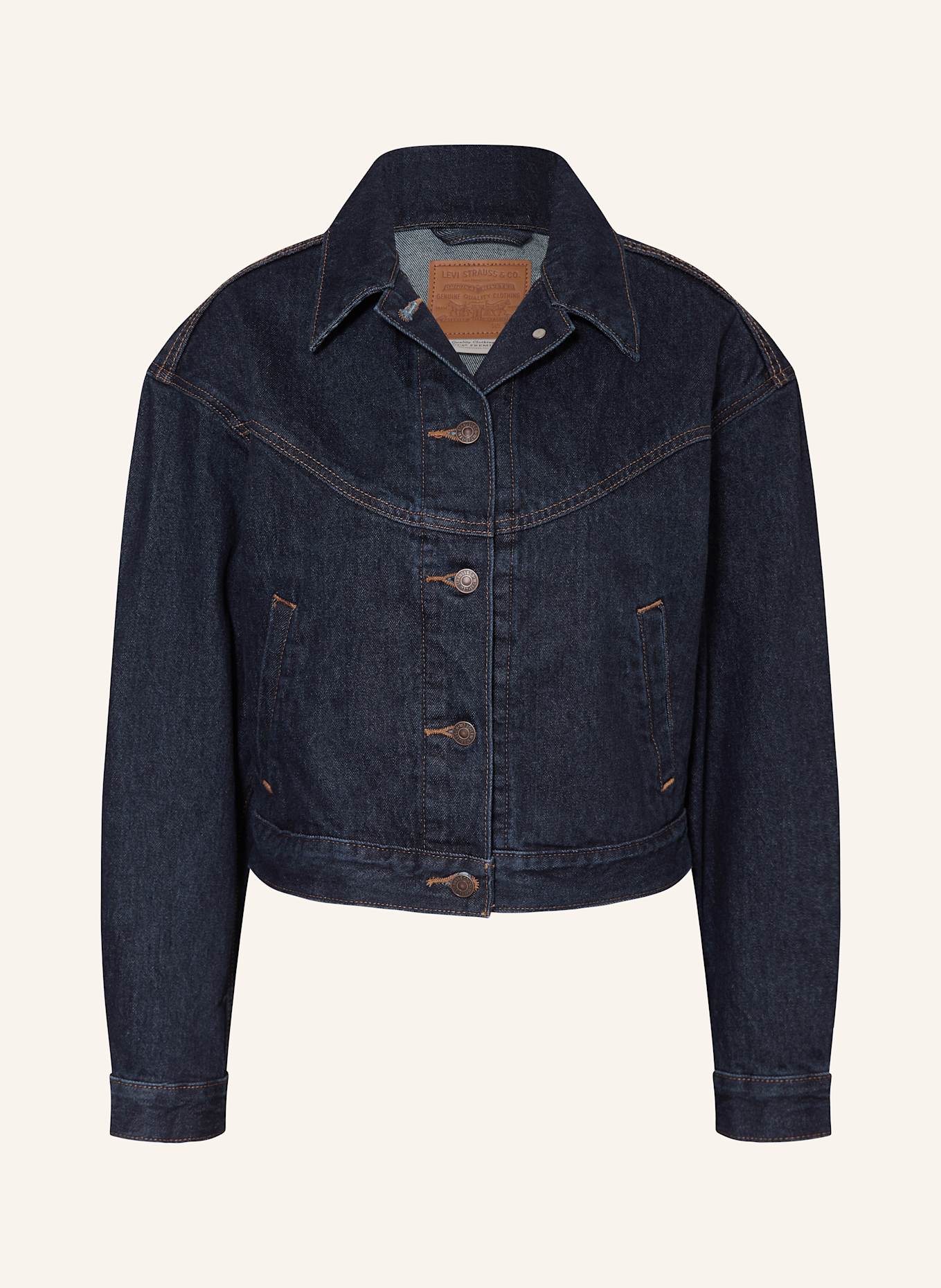 

Укороченная джинсовая куртка 90-х годов Levi'S, синий