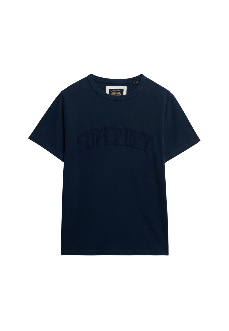 

Рубашка оверсайз Superdry, темно-синий