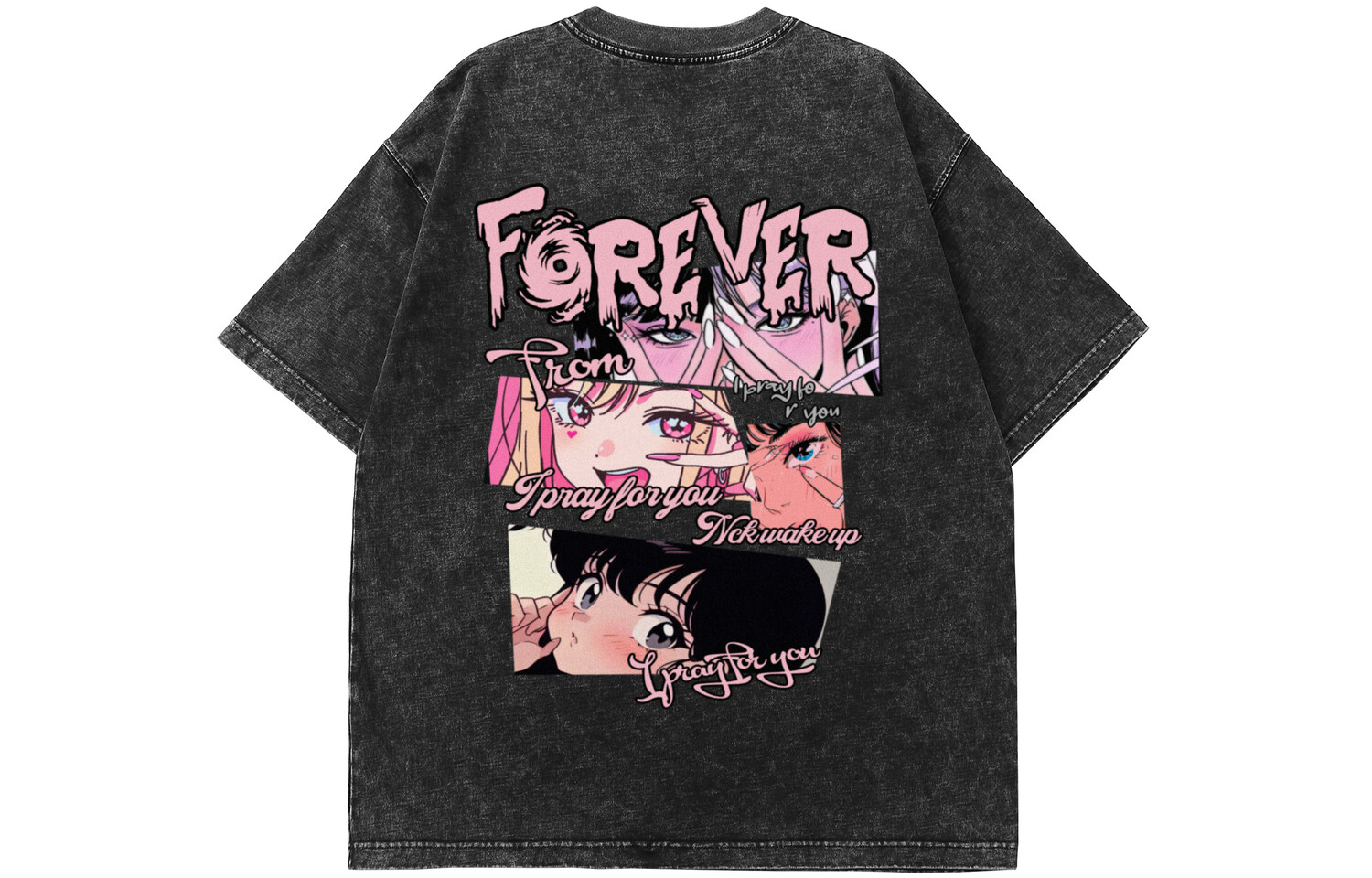 

Футболка унисекс Forever 21, черный