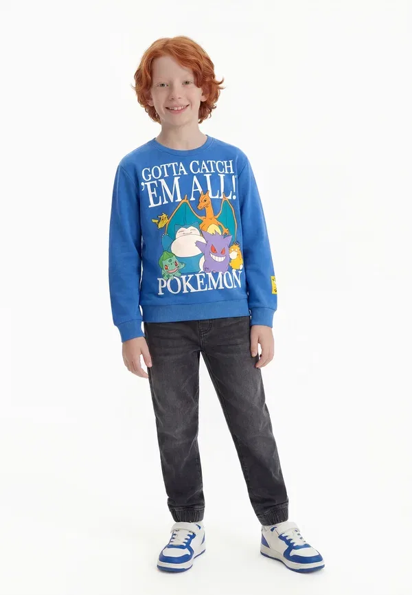 Толстовка Pokemon Sweatshirt Name It, королевский синий