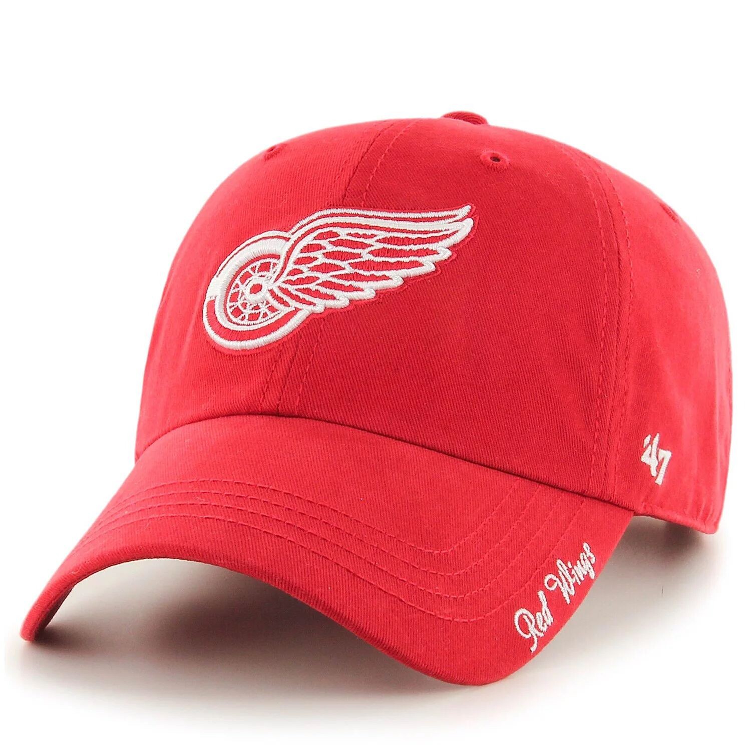 

Женская регулируемая кепка Red Detroit Red Wings Team Miata '47 Red