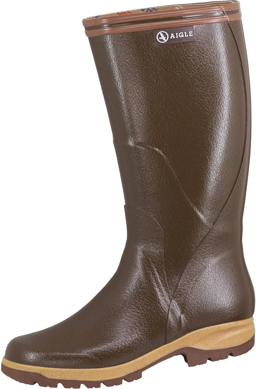 Мужские резиновые сапоги Aigle Tancar Pro, коричневый