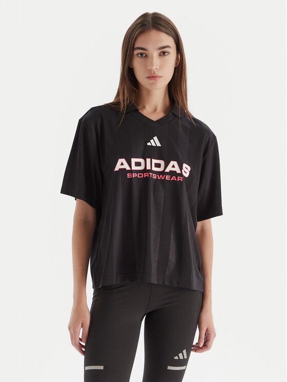 

Поло loose fit Tiro JN2749 Adidas, черный