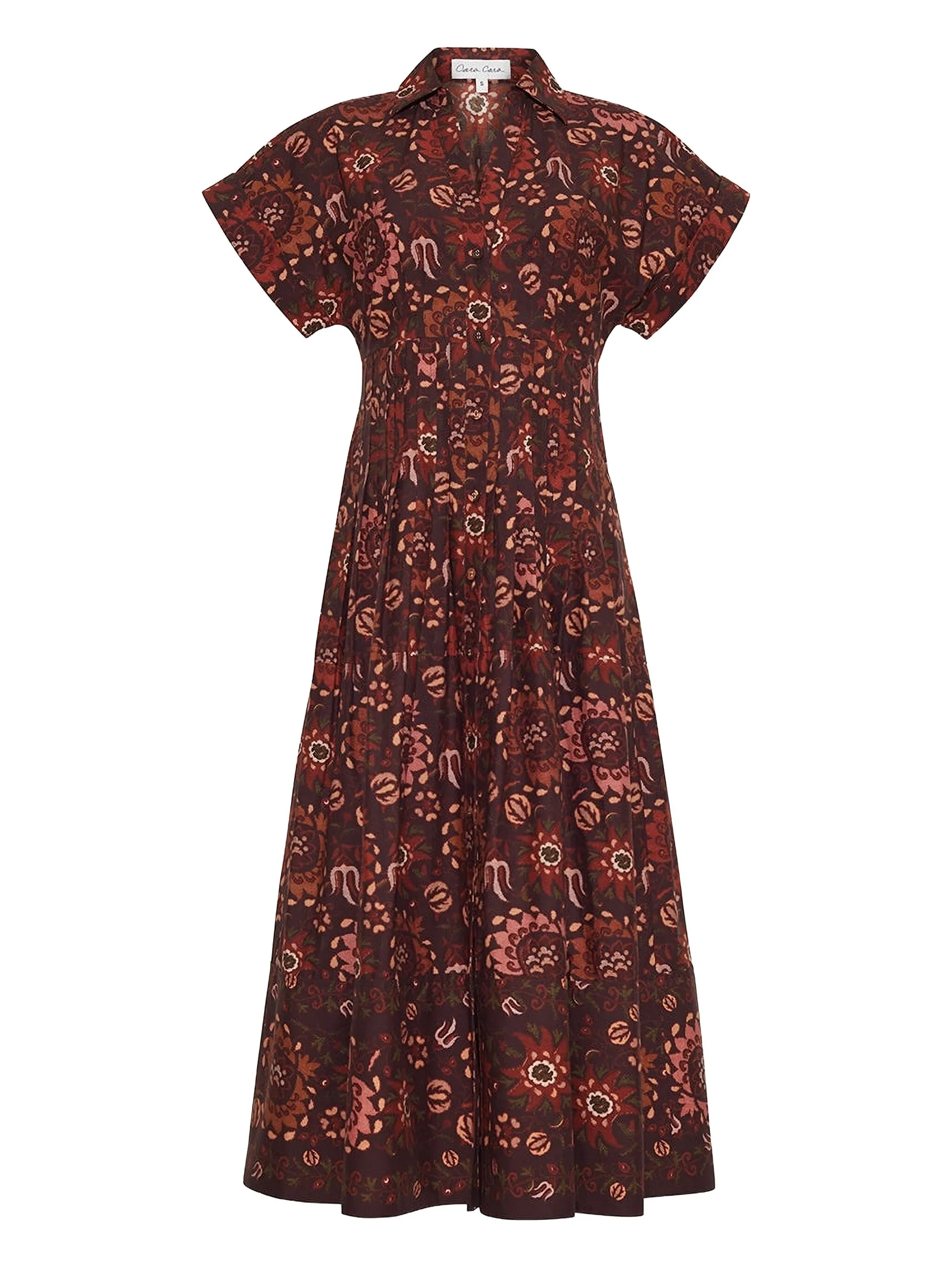 

Платье миди Nash Cara Cara, коричневый