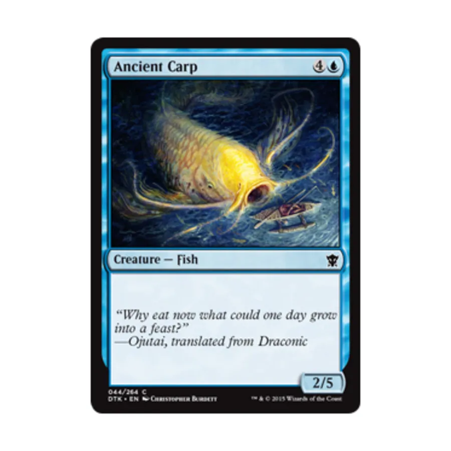 

CCG Древний карп (С), MTG - Dragons of Tarkir