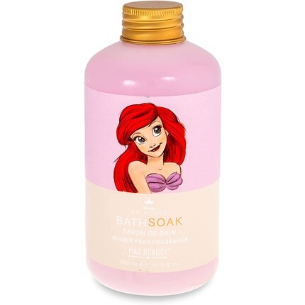 Disney Pure Princess Ariel Ароматная пена для ванны с имбирем и грушей, Mad Beauty — фото 2
