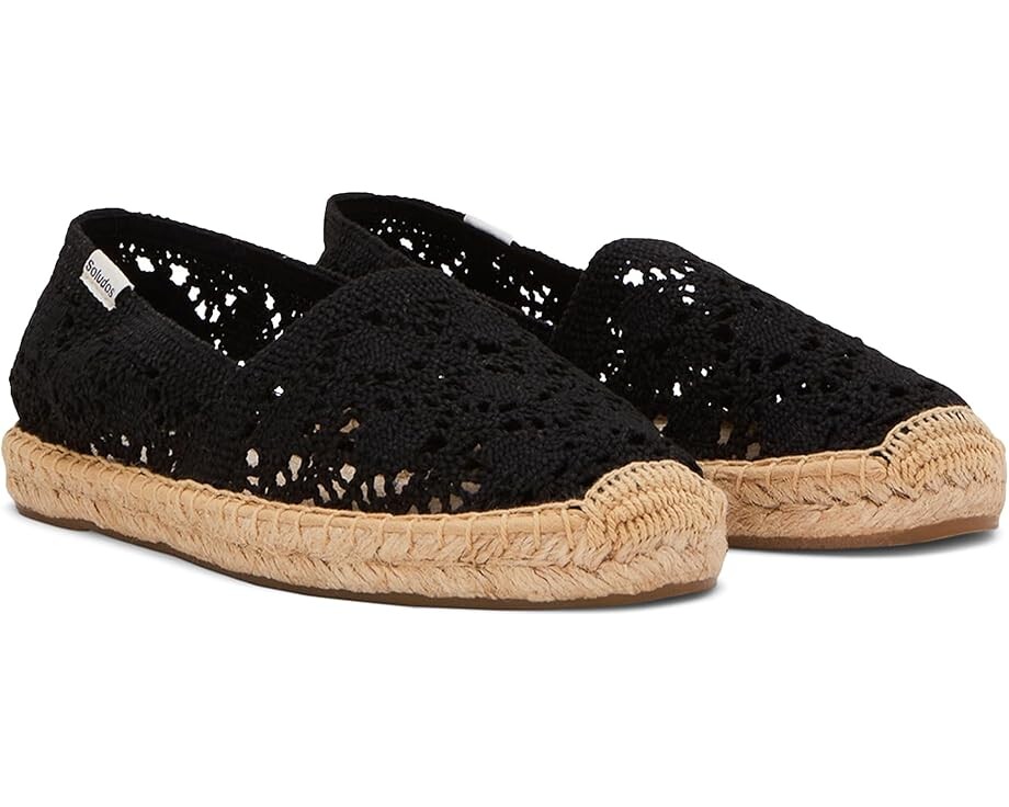 

Туфли на плоской подошве Soludos Original Espadrille Espadrille, цвет Noche Black