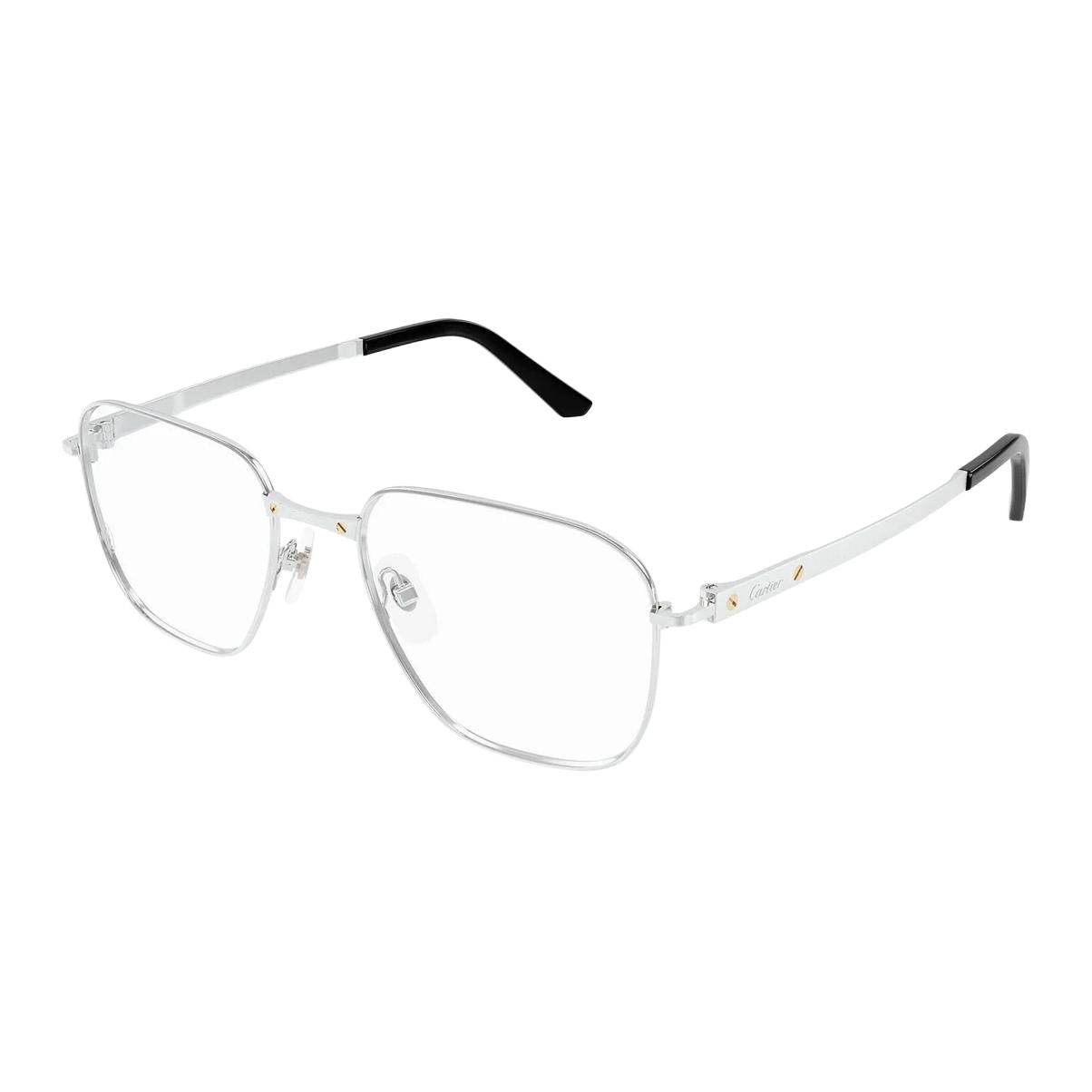

Cartier Прямоугольные очки Rectangular Frame, Silver