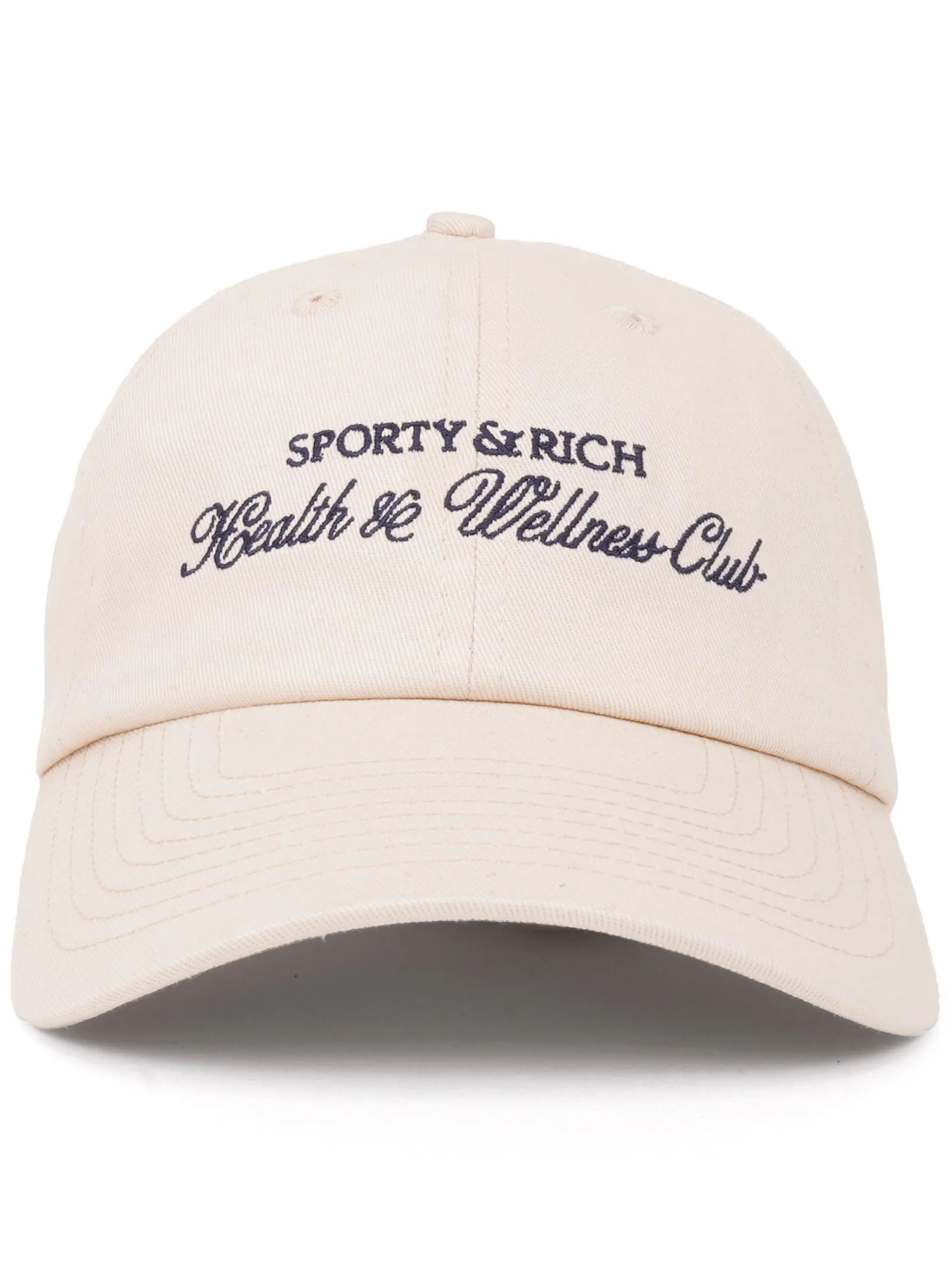 

Кепка H&W Club с вышитым логотипом Sporty & Rich, бежевый