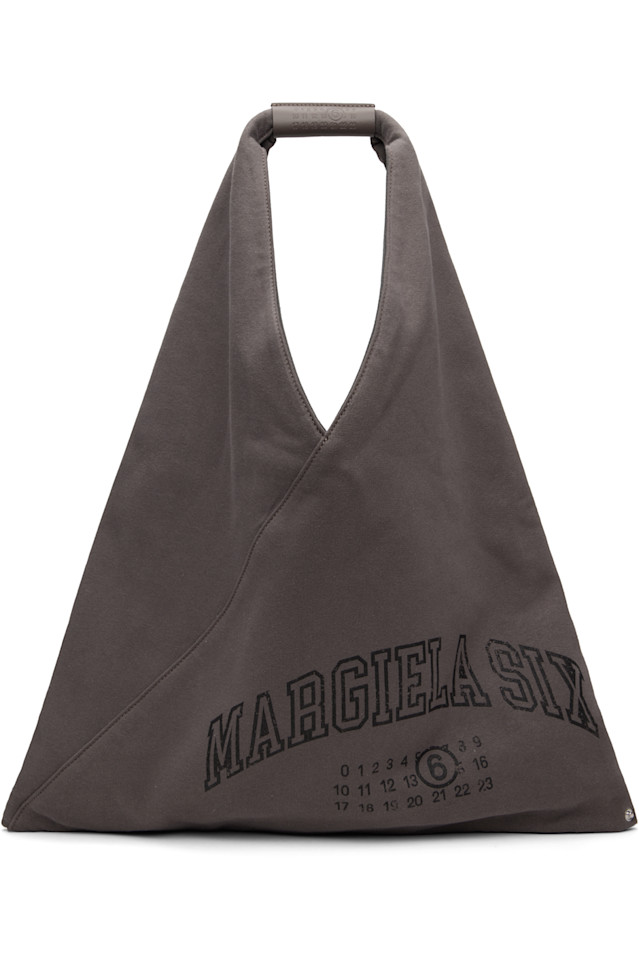 

Треугольная сумка-шопер Mm6 Maison Margiela, цвет bungee cord