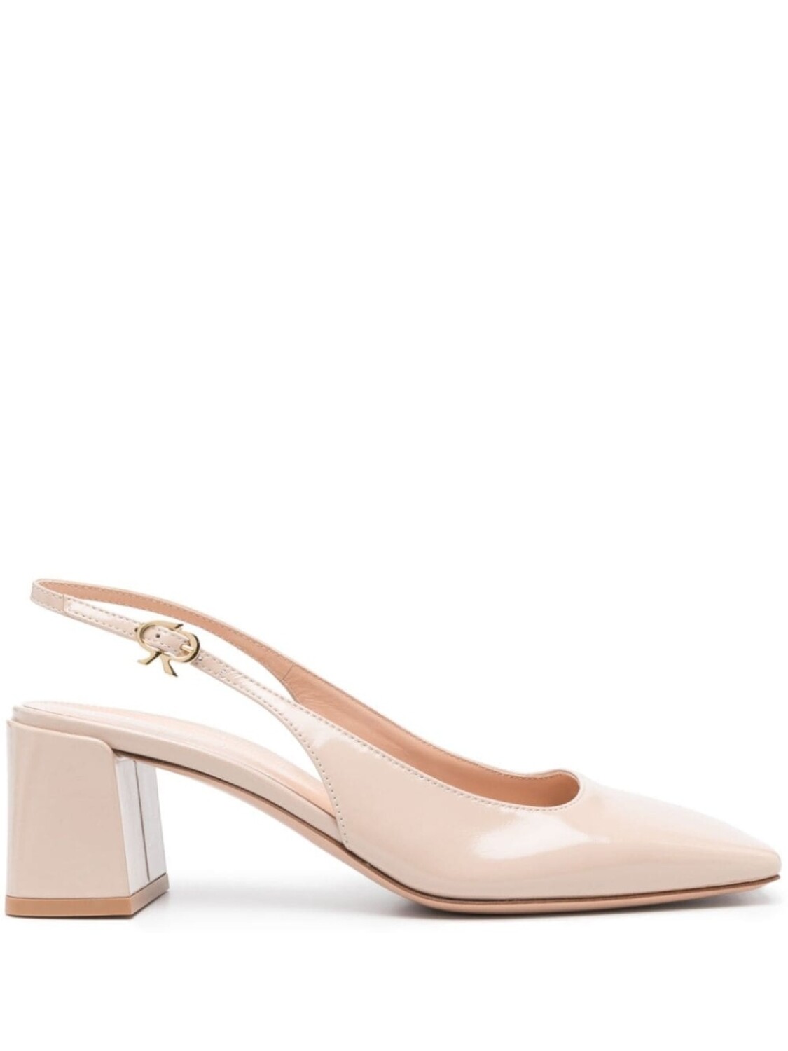 

Gianvito Rossi туфли Freeda 60, нейтральный цвет
