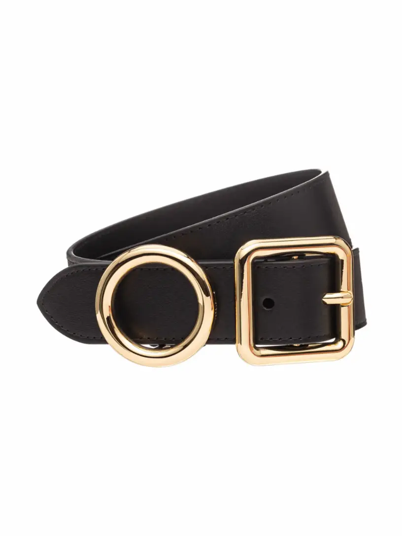

Кожаный ремень Regalo Jacquemus, черный