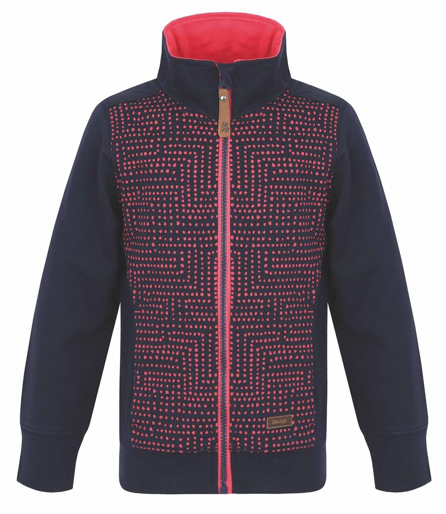 

GLENMUIR Детская толстовка Loap Difena 140 - Теплый и прочный хлопок