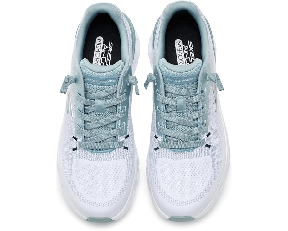 Мужские кроссовки SKECHERS Glide-Step Pro Waverra, White/Light Blue — фото 2