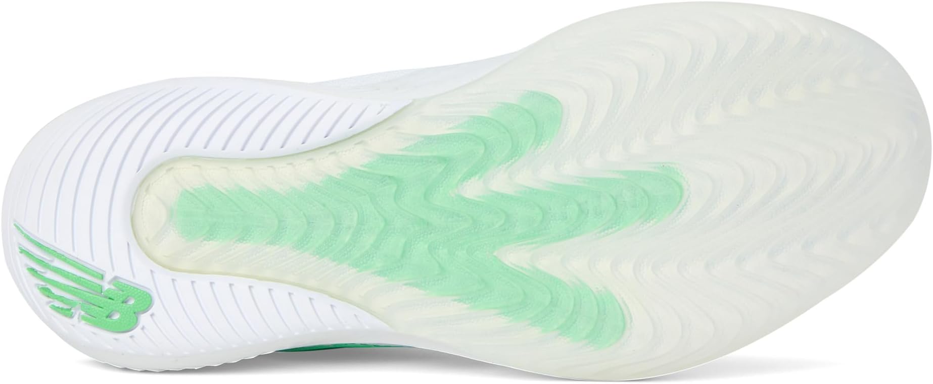 Кроссовки New Balance FuelCell 996v5 Tennis Shoes, цвет White/Green Apple — фото 3