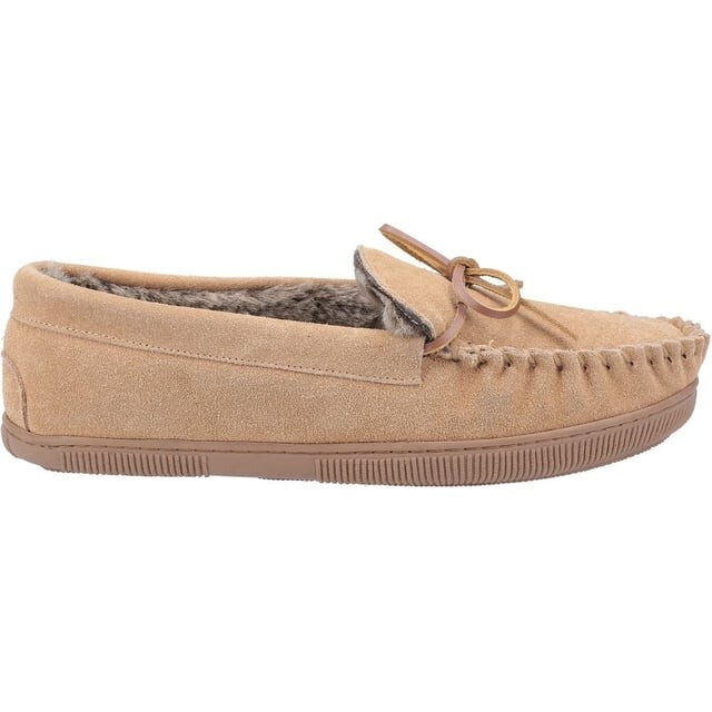 Женские кожаные тапочки Allie без шнуровки Hush Puppies, коричневый — фото 3