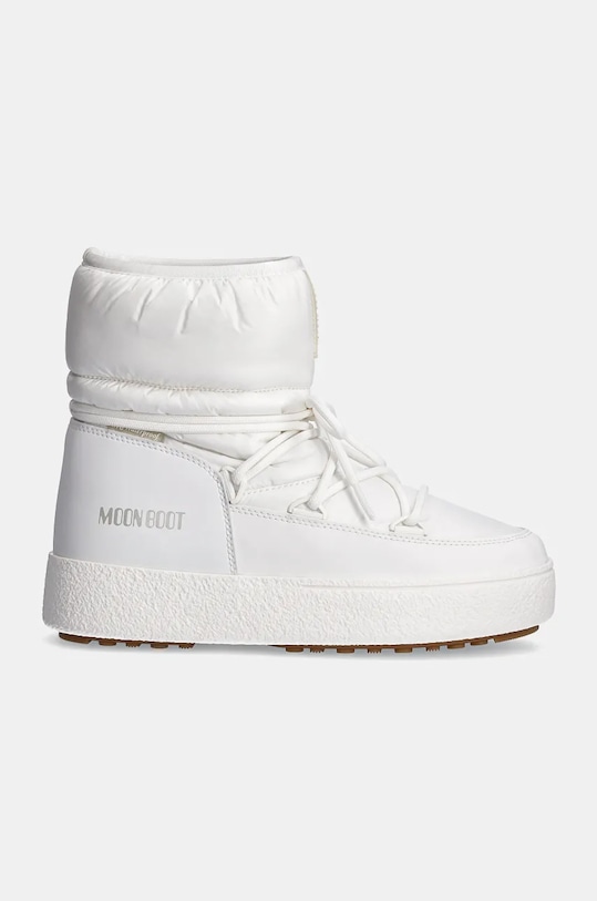 Зимние ботинки женские Moon Boot MB Ltrack низкие из нейлона, белый — фото 2