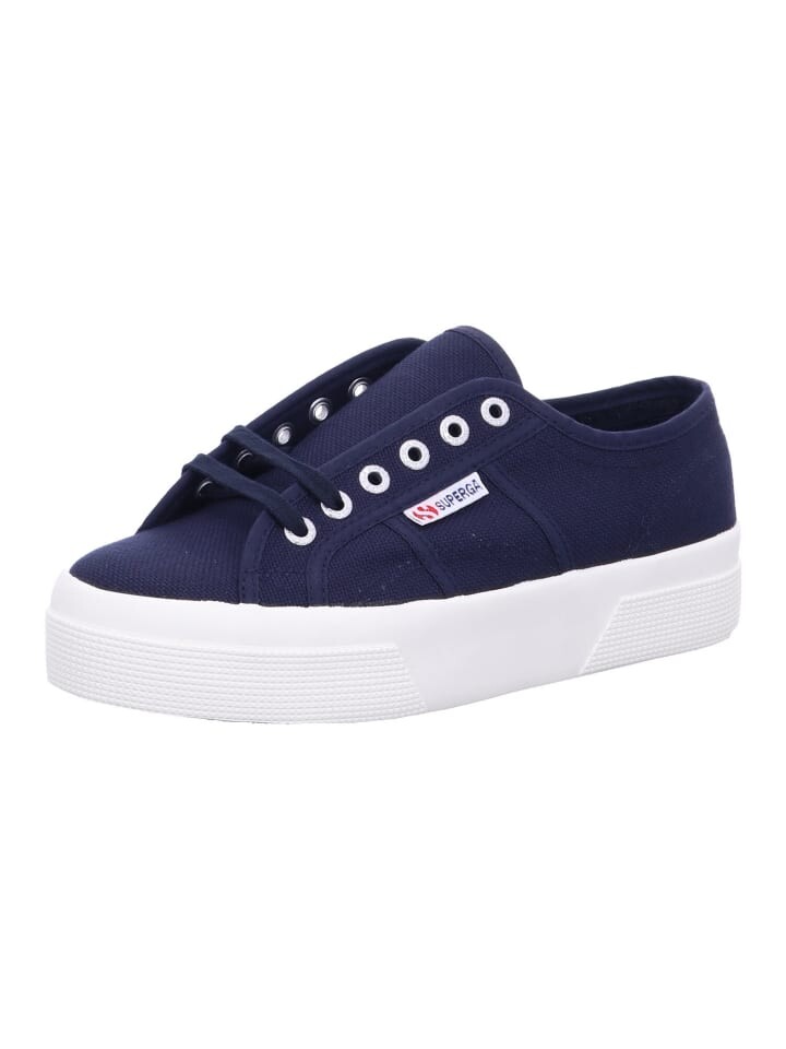 

Элегантные туфли на шнуровке Superga Damen PLATFORM, синий