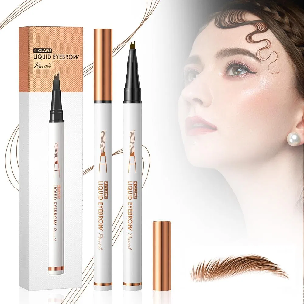 Водостойкий карандаш для бровей 3D JUNENTER, 2 шт, Light Brown