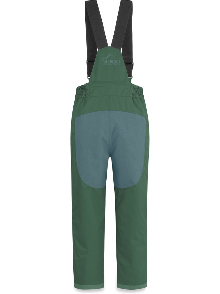 Normani Outdoor Sports Детские зимние брюки Chena зеленого цвета — фото 2