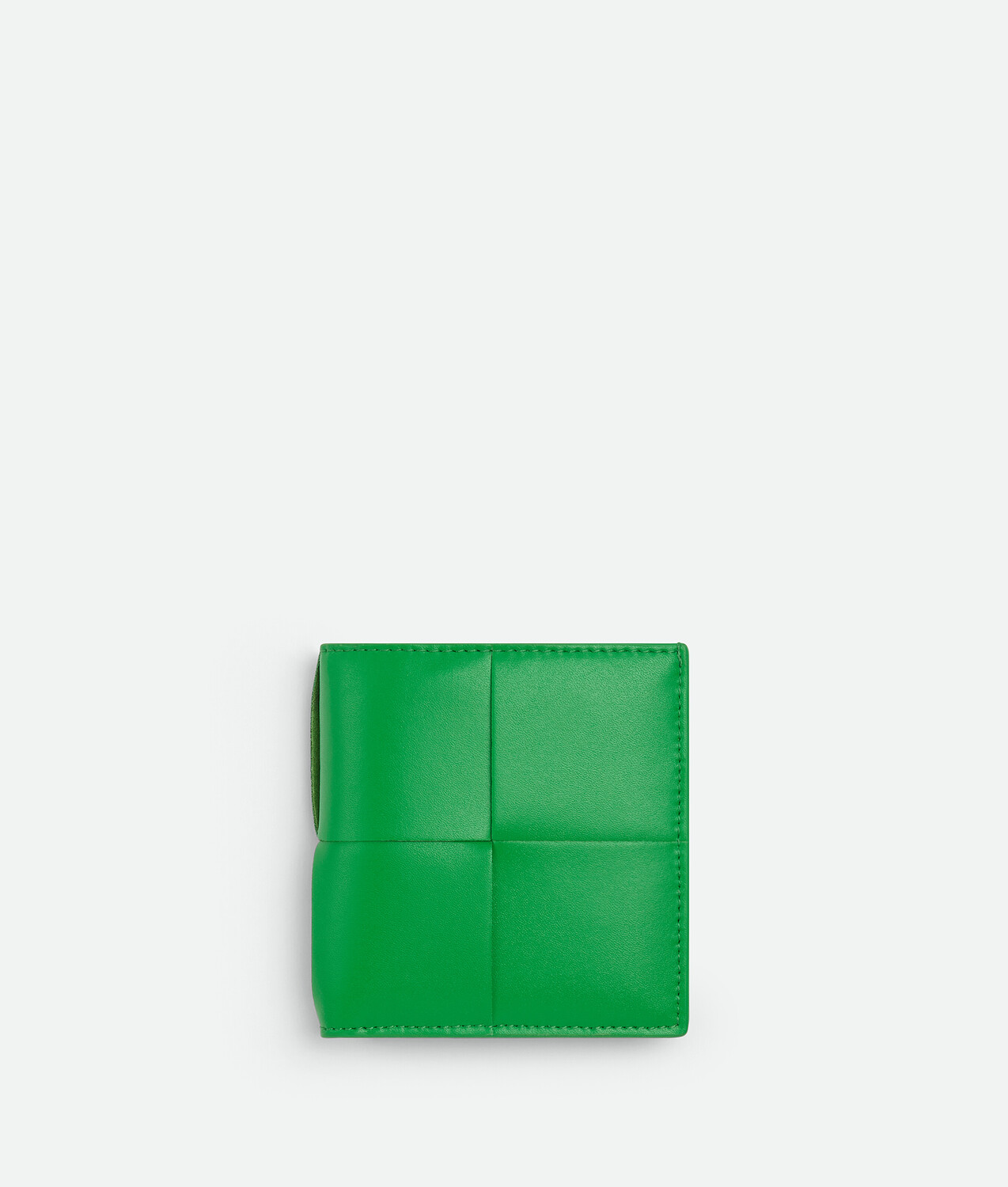 

Тонкий складной кошелек Cassette Bottega Veneta, зеленый