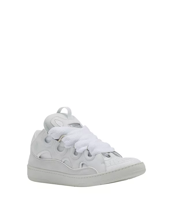 Кроссовки унисекс из натуральной кожи Lanvin, белый