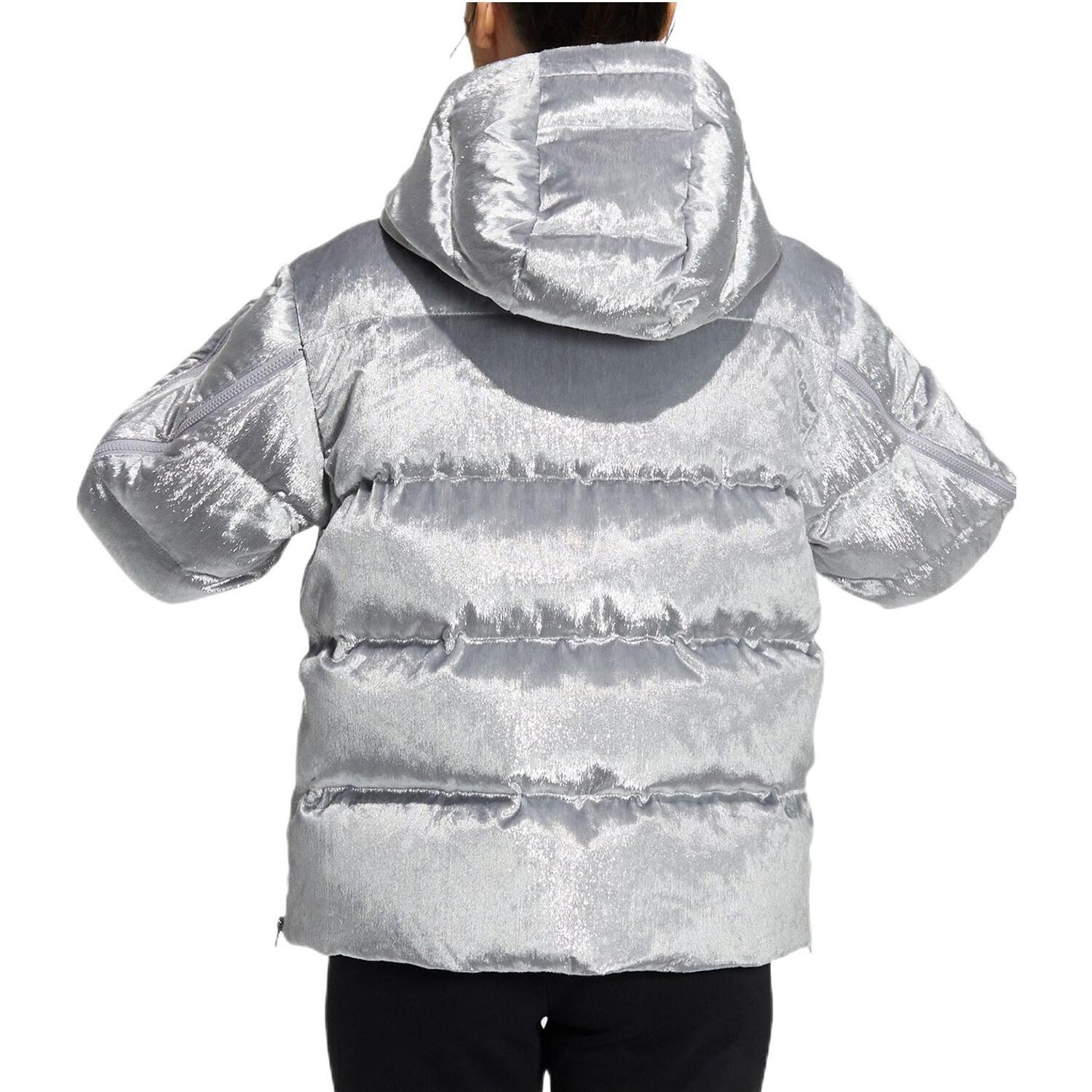 Женская куртка ADIDAS NEO Down, серебристая Adidas Originals — фото 3