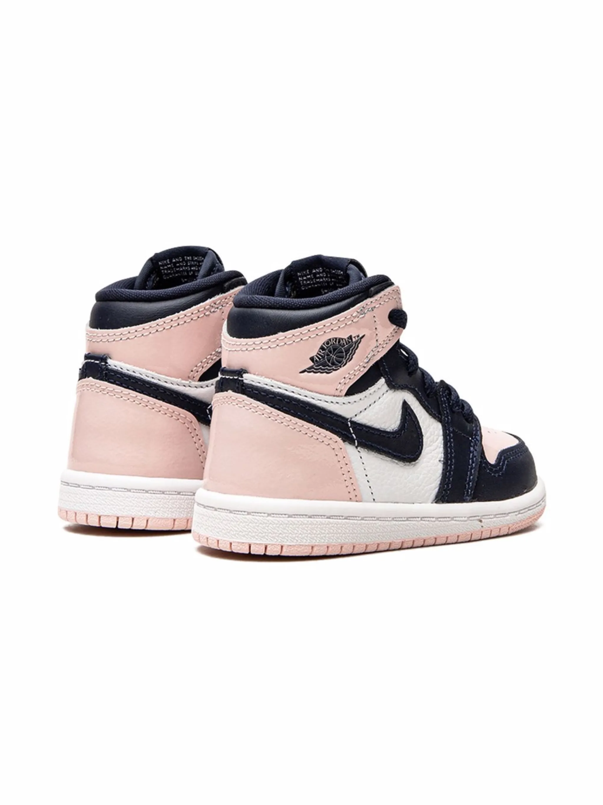 Кроссовки Air Jordan 1 Retro Bubblegum Jordan Kids, белый — фото 3