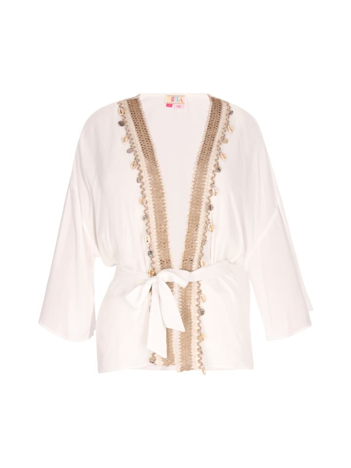 

Длинное платье IZIA Kimono, белый